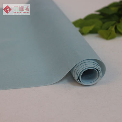 Decoration / Package Material Velvet Flock Fabric , Polyester Flocking Velvet Upholstery Fabric