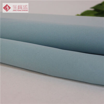 Soft Custom Blue Flocked Velvet Fabric Spunlace For Package