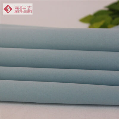 Soft Custom Blue Flocked Velvet Fabric Spunlace For Package