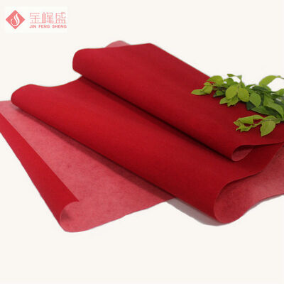 Plain Jewelry Box Flocked Upholstery Fabrics Polyester Cotton