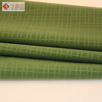 57" / 58" Width Warp Knitted Velvet Fabric Green Plain For Watch Box