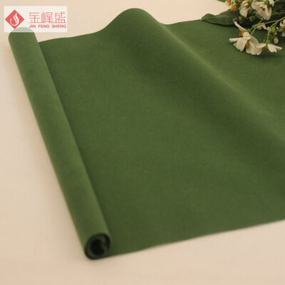 Flocking Plain Gift Box Fabric , OEM / ODM Nonwoven Velvet Fabric