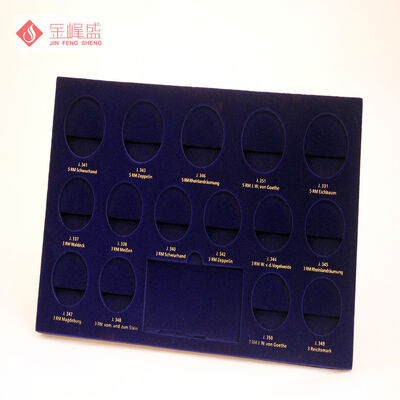 EVA Flocking Jewelry Box Liner Fabric Durable Plain For Gift Boxes Inner