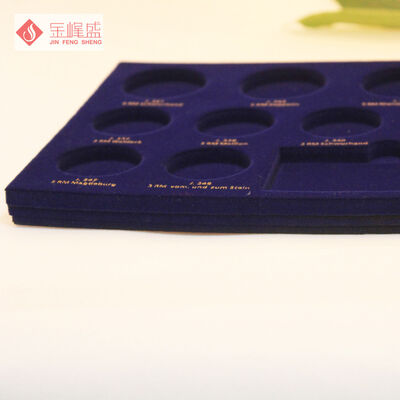 EVA Flocking Jewelry Box Liner Fabric Durable Plain For Gift Boxes Inner