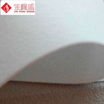 White Custom Flocked Velvet Fabric , Plain Knitted Polyester Velvet Upholstery Fabric