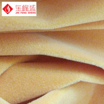 Decorative Flocked Velvet Arts And Crafts Style Fabric With Paper Backing