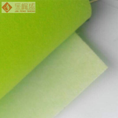 Eco-Friendly Furniture / Sofa Flock Knitted Fabric , Green Velvet Upholstery Fabric