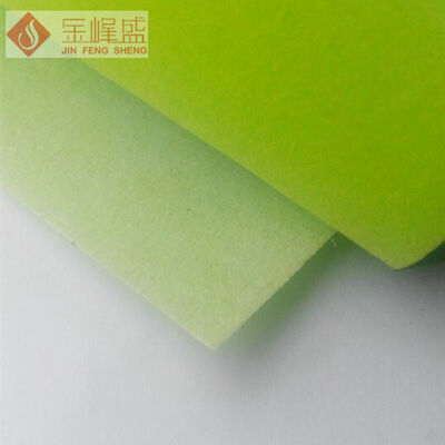 Eco-Friendly Furniture / Sofa Flock Knitted Fabric , Green Velvet Upholstery Fabric