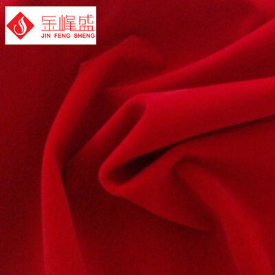 Multi Color Kintted Velvet Fabric Custom Polyester Short For Sofa / Package