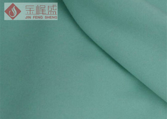 Green 58 Inch Cotton Velvet Fabric , Flock Fabric Roll for Packaging / Decoration