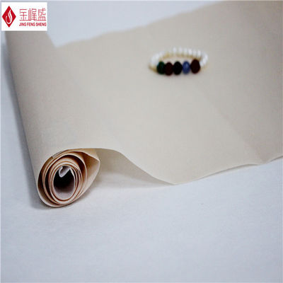 Polyester Cotton Velvet Fabric For Electronic Accessories , Flocked Upholstery Fabric