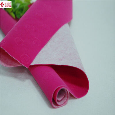 100 Nylon Flocking Printed Velvet Fabric For Jewelry Boxes Lining 150 x 100gsm
