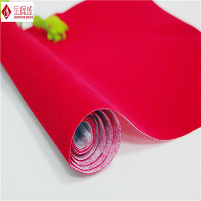Colorful Spunlace Flocked Fabric For Gift Box Decoration Comfortable 