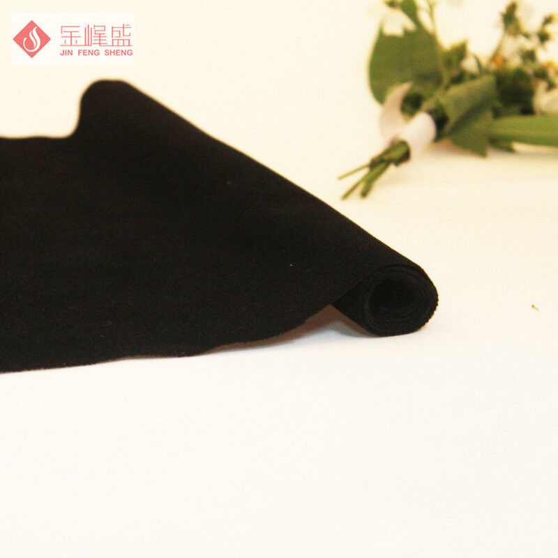 Nonwoven Jewelry Box Fabric , Watch Box Material Flocked Velvet Fabric