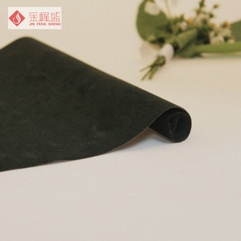 Upholstery Decoration Jewelry Box Liner Fabric , Nonwoven Flocked Velvet Fabric