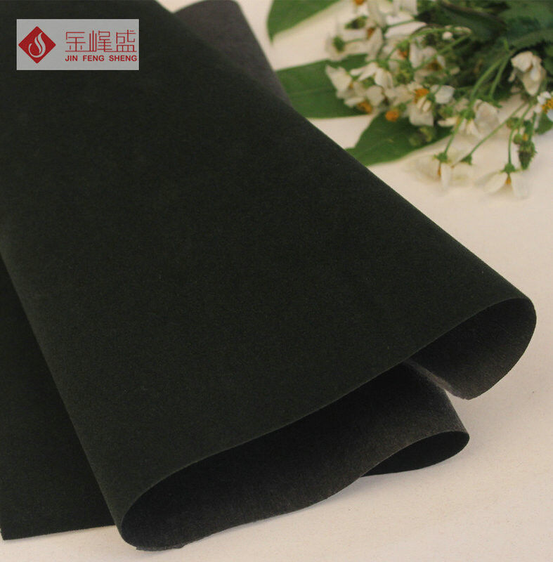 Multicolor Luxury Jewelry Box Liner Fabric , Velvet Gift Box Flocking Fabric