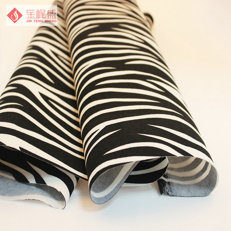Contemporary Upholstery Stripe Polyester Non Woven Fabric For Gift Box Lining