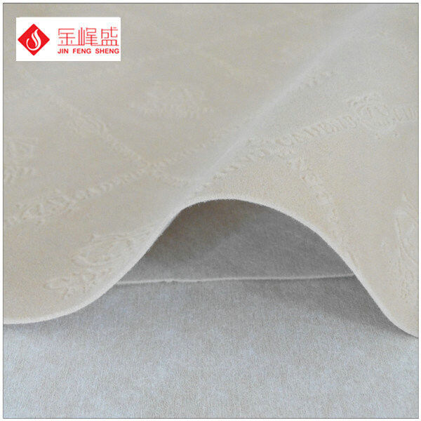 Shrink-Resistant Soft Velvet Flock Fabric , Knit Velvet Fabric For Upholstery